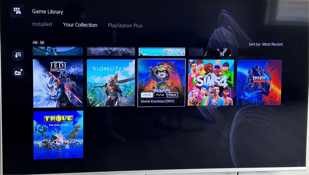 PlayStation 5 с два джойстика