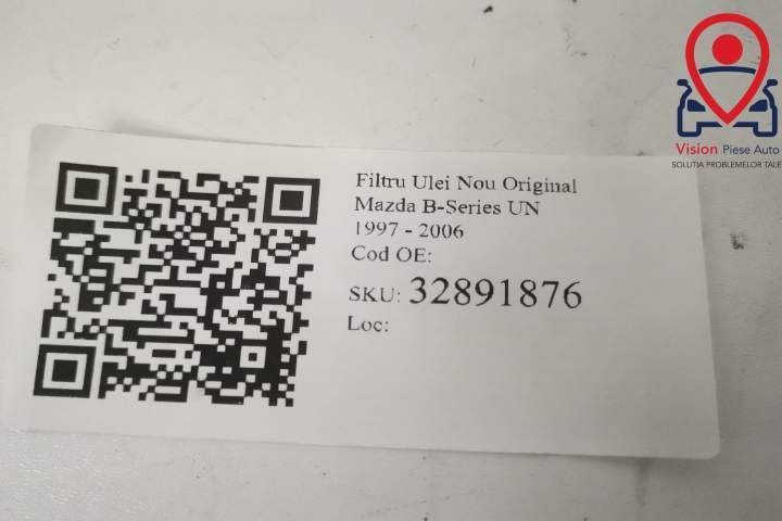 Filtru Ulei Nou Original Mazda  B-Series  UN [1997 - 2006]