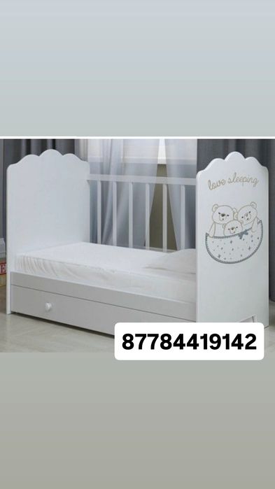 Очень удобная детская кровать