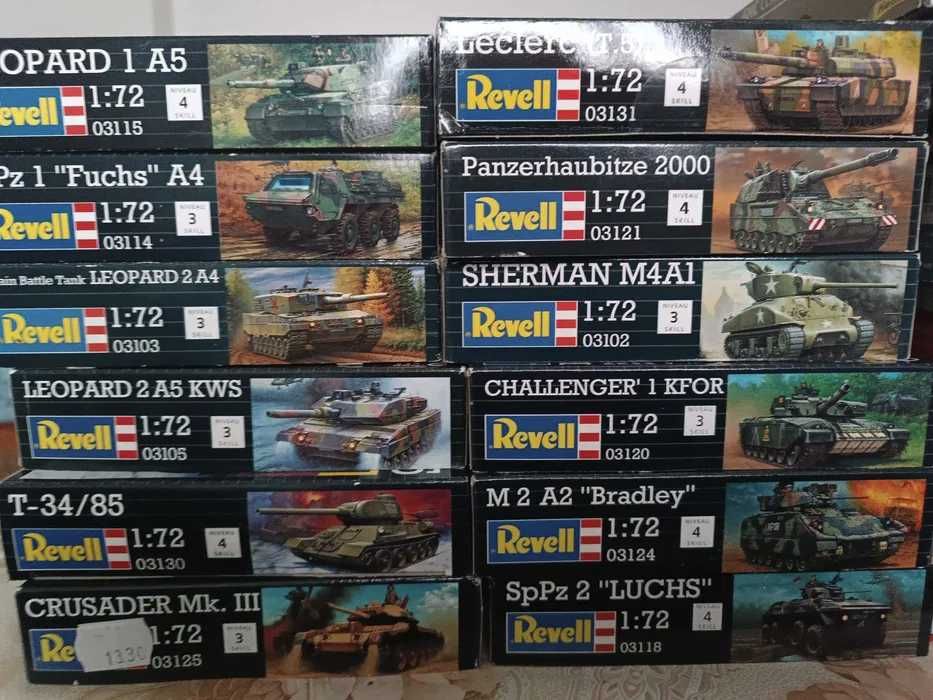 Продавам модели на танкове и самолети в М 1:72