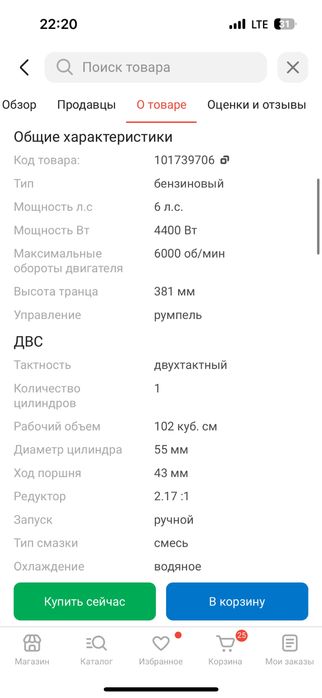 Лодка с мотором