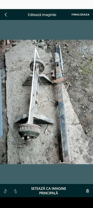 Piese pentru remorcă basculantă