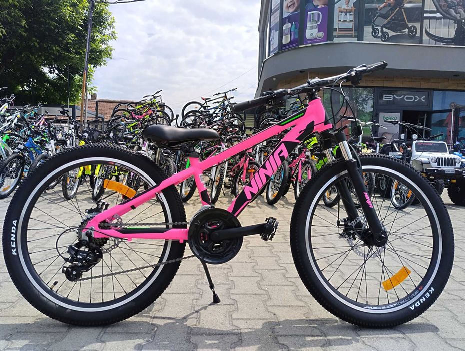 PASSATI Алуминиев велосипед 24" NINJA розов