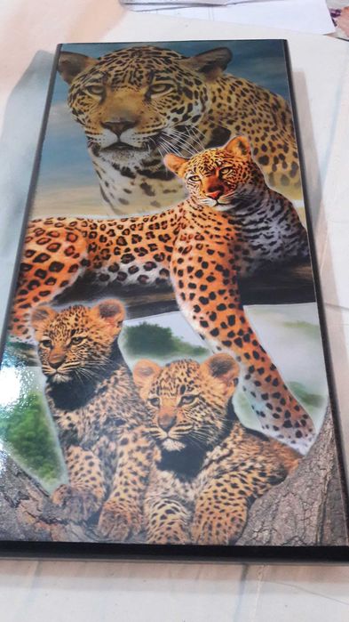 Нарды Ягуар размером 40 на 40 см. Новые