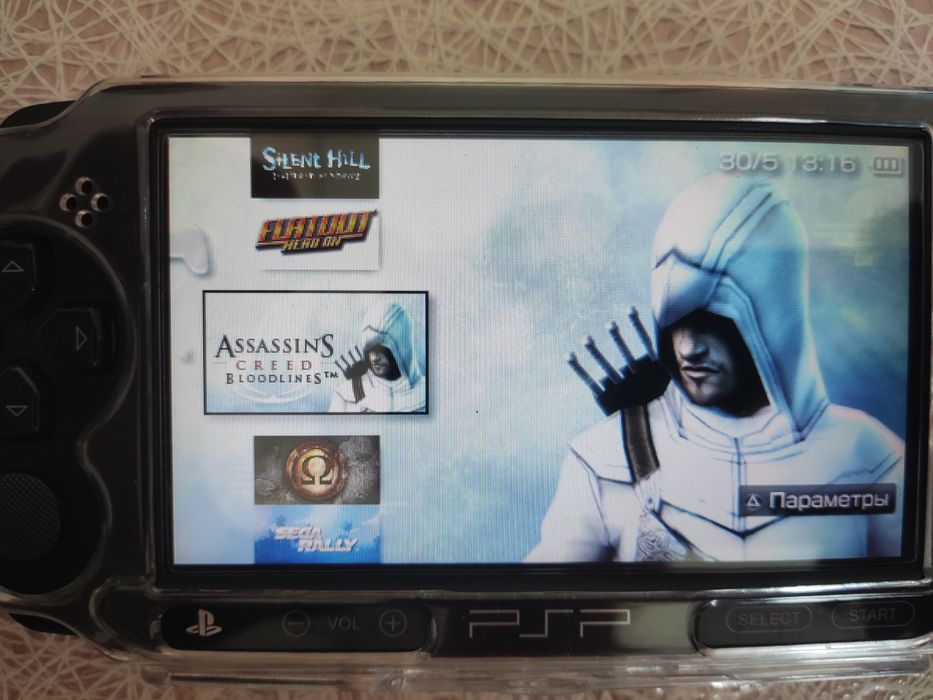 PSP street 70игр прошитая