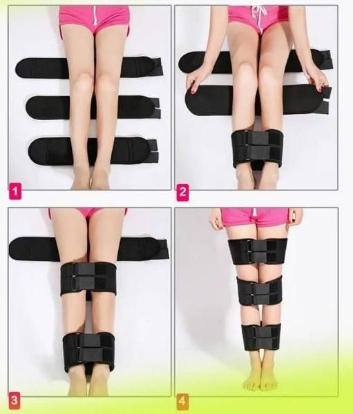 Коррекционные ремни для выпрямления ног