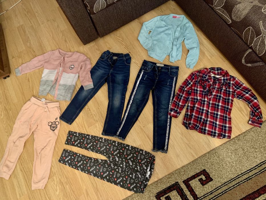 Одежда на девочку 4,5 лет рост 110 см next