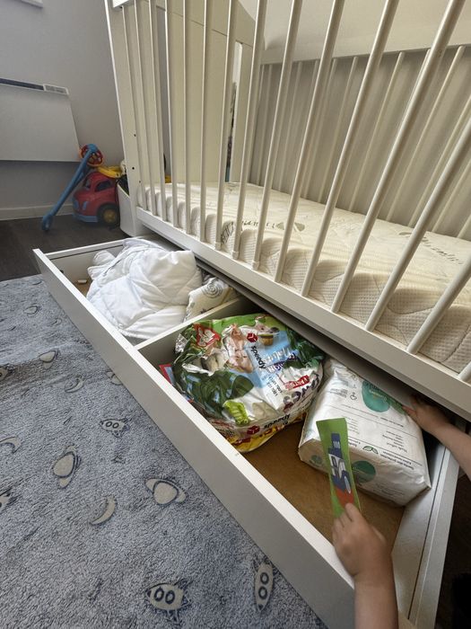 Детска кошара 120x60 + матрак, протектор и обиколници