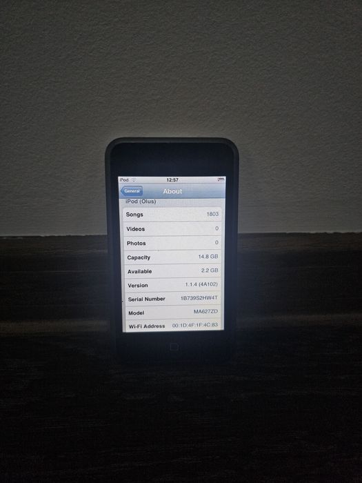 Ipod Touch A1213 16GB+Boxă Logitech Cadou