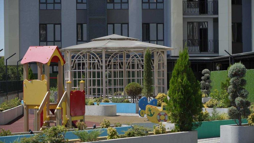Яккасаройда Prestiga Garden нов. сотилади. 14-кават Под кляч. 57 кв.м