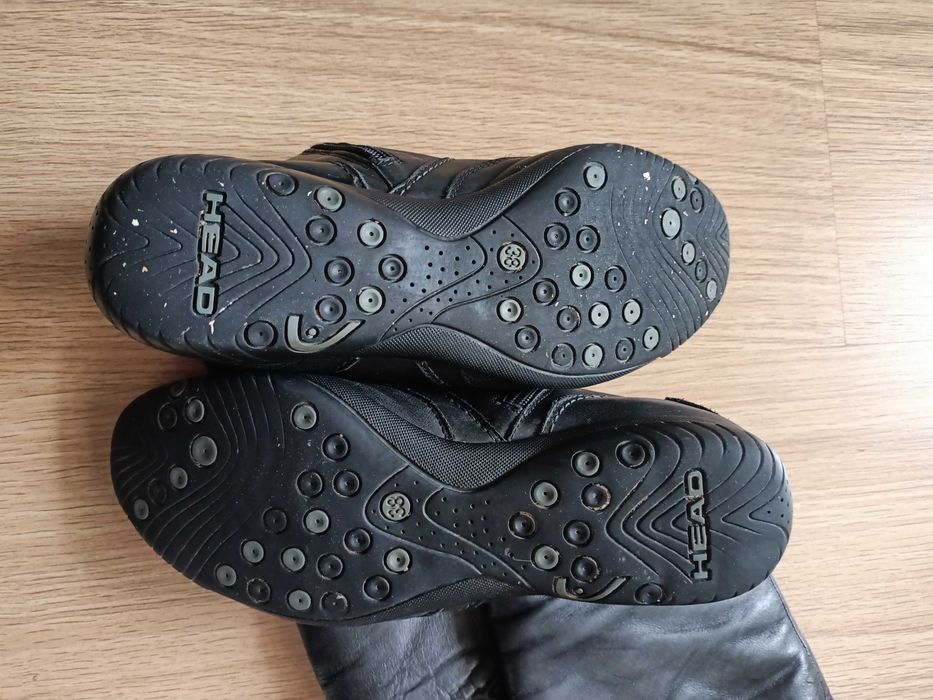 Cizme dama din piele naturala, Head, negru, 38