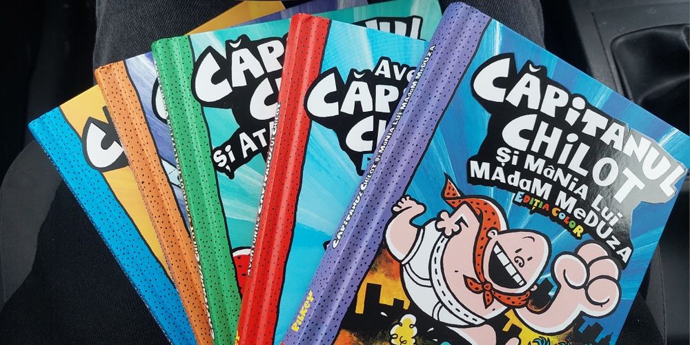 Colecția Căpitanul Chilot Dav Pilkey