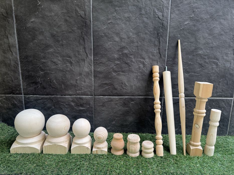 Струговани детайли за парапет,дистанционери