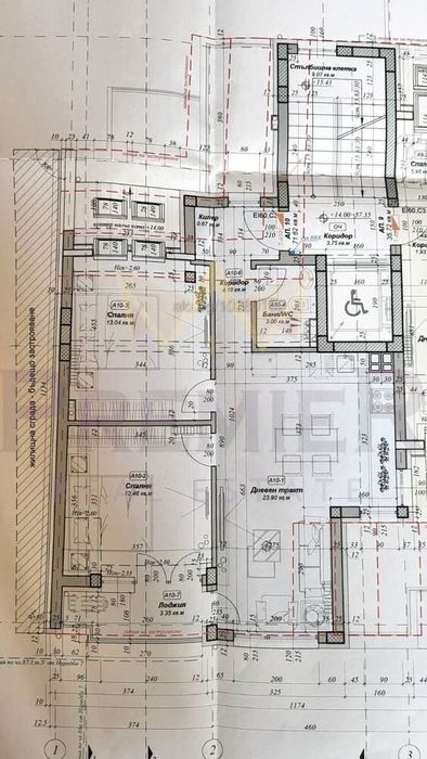 3-стаен в Варна-Зимно кино Тракия площ 91 цена 207000