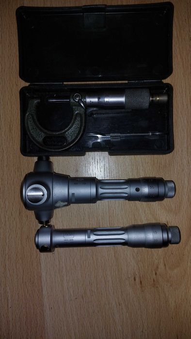 Вътромери , микрометър , центрикатори, дълбокомери