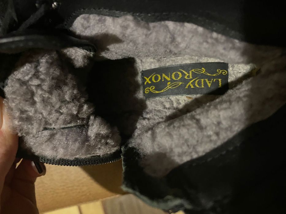 Зимние ботинки ,натуральная кожа