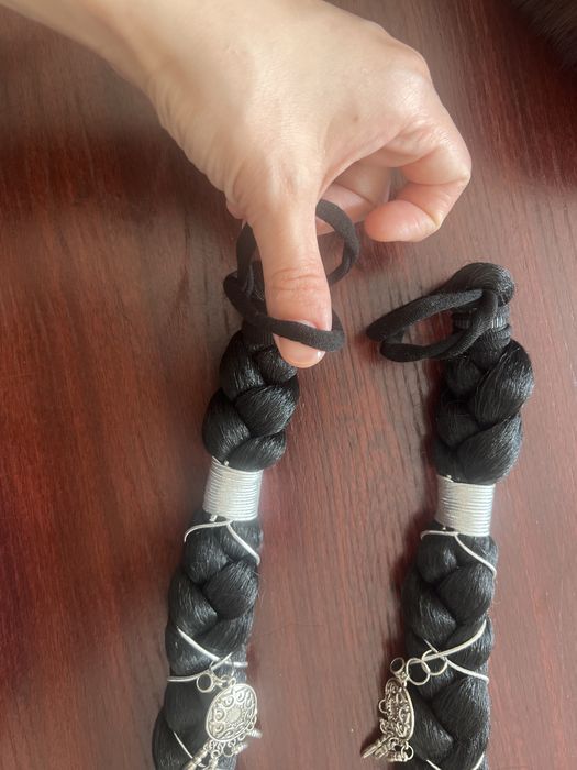 Шашбау Этнокосы 2шт+бөрік