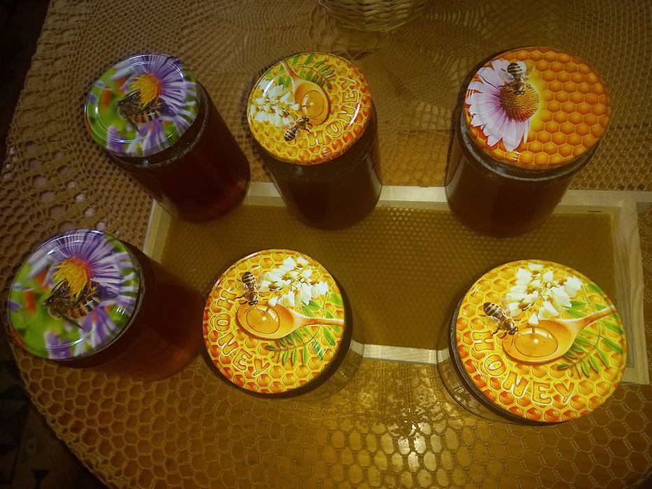 Натурален пчелен мед 100%от природата