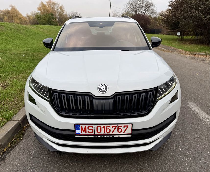 Skoda Kodiaq SportLine  generatia Noua 2.0 Tdi cu 200 cp 4x4 si DSG -masina Full - super intretinuta cu istoric complet service