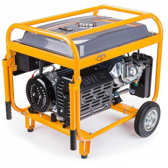 Generator curent electric 7500 W, 7.5 KW, 220 V, 380 V pornire la