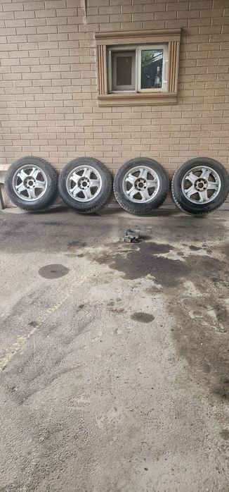 Диски на 18 с зимней резиной