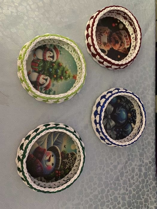 Ръчно изработени коледни панерчета