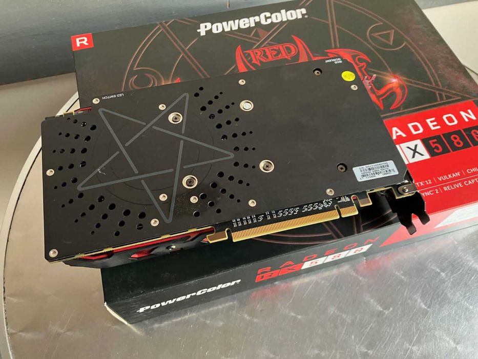 AMD radeon RX580 8 GB Powercolor rx580 8 GB Red Devil гр. Хаджидимово ...