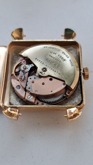 Ceas de Aur 18 K Onsa Super-Automatic de Luxe