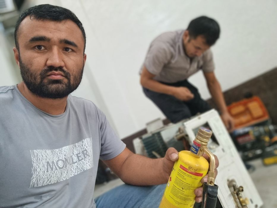 Установливаем ремотируем заправим кондиционеры в ташкентеи ташкентской