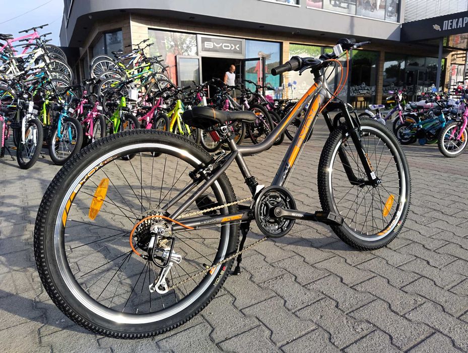 BYOX Велосипед 24" ZANTE сив