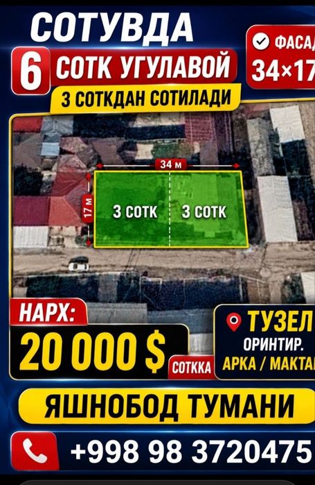 Прадажа земля тузел