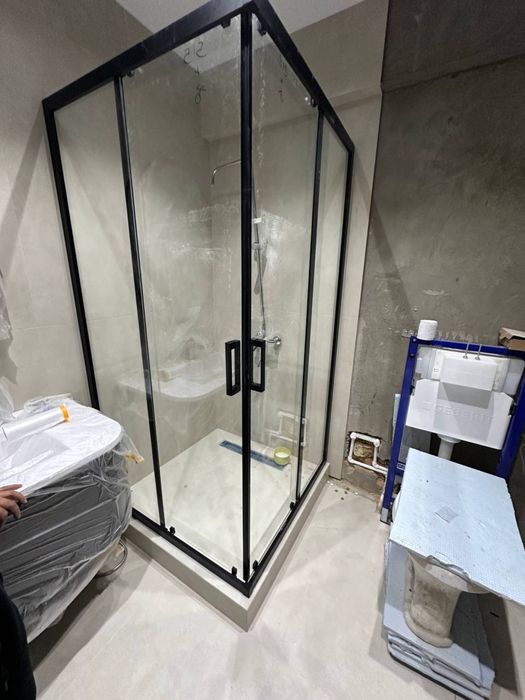 Душевая кабина каленное стекло Стеклянные перегородки