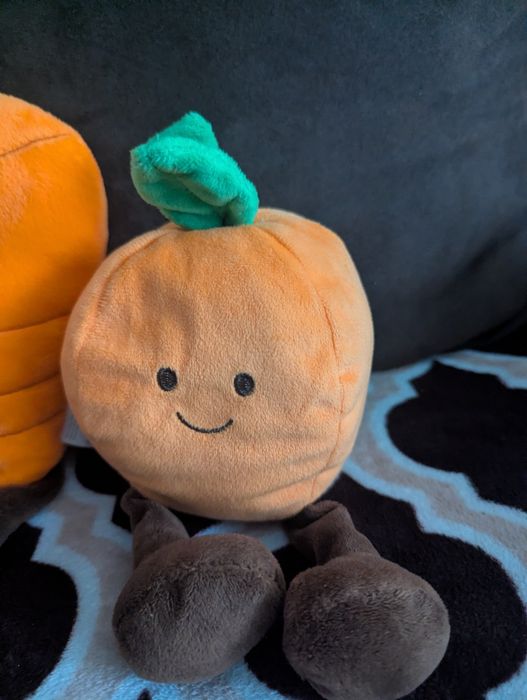 Jucării de pluș - fructe și legume