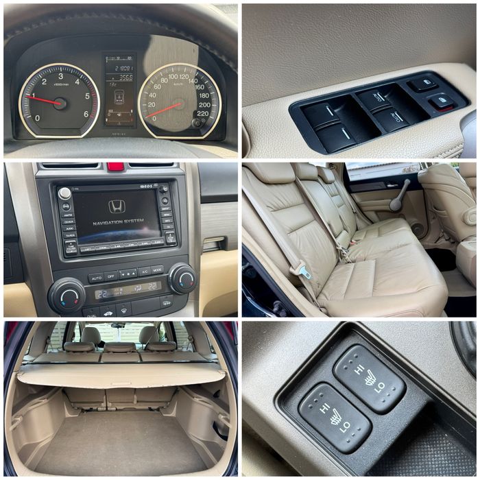 Honda CR-V High Line 4x4 Diesel 2008 Full Option - Piele bej