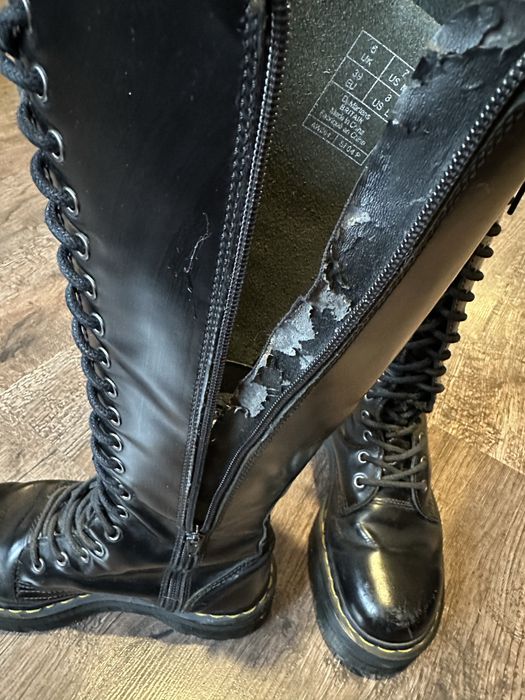 Ботуши/ кубинки до коляното Dr. Martens