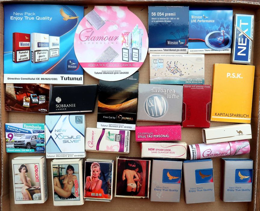 Chibrituri romanesti si straine de colectie