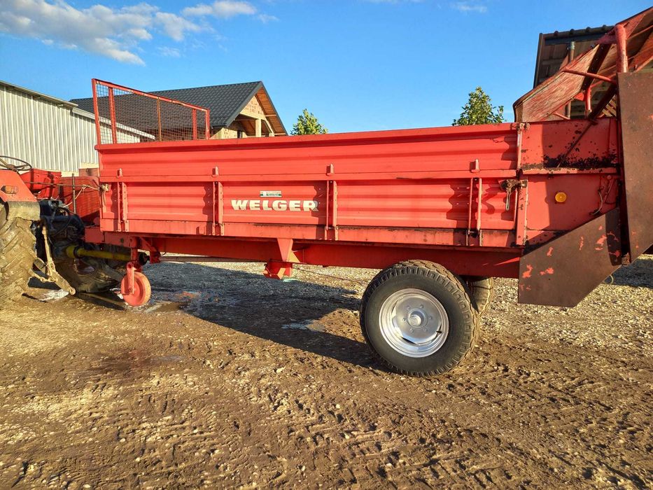 Mig gunoi, remorca de imprastiat gunoi de grajd 4 tone si 6.5 tone