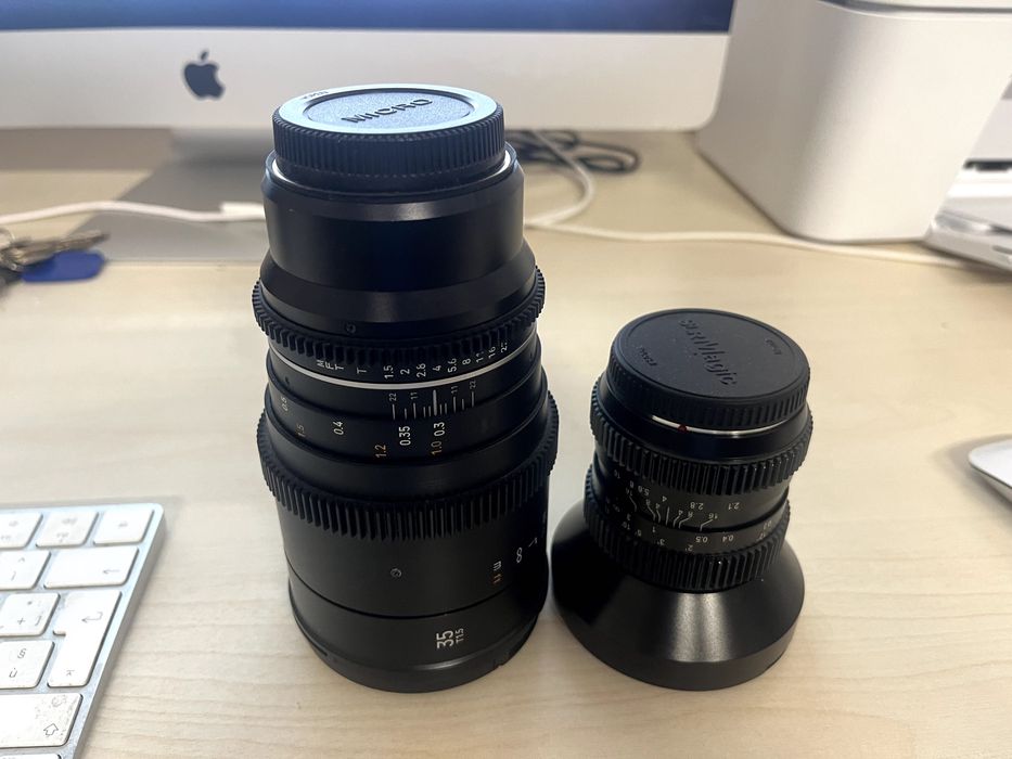 Samyang 35mm T1.5 VDSLR MK2+SLR 10mm F1.6+SLR 17mm F0.95 PRET PACHET