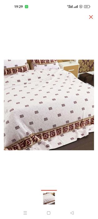 Туркменский постельный комплект