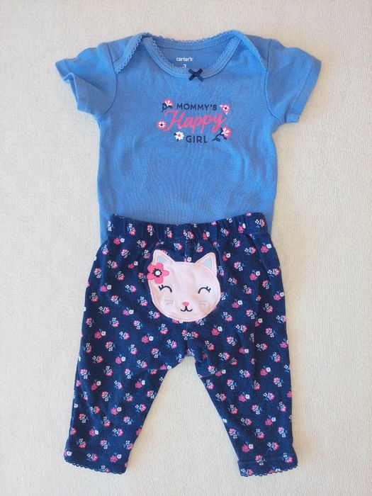 Бебешки дрешки Carters, Old Navy размер - 3 месеца + Подарък