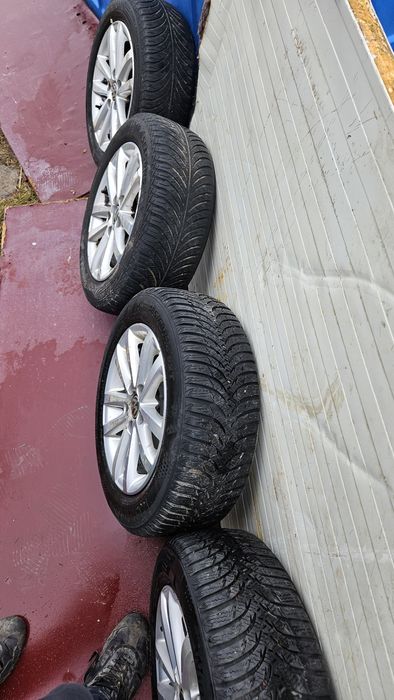 Джанти 14 5х100 vw с гуми 185 60 14