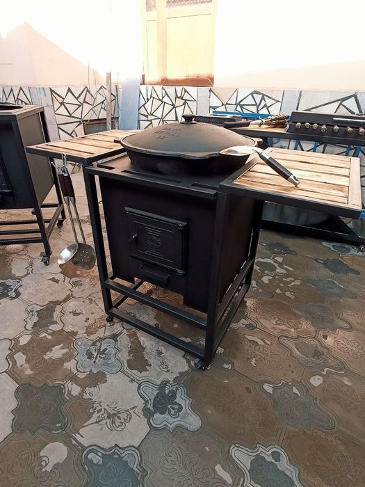 Продается мангалы учак казаны всё что нужно для летнего кухни