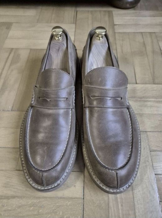 Pantofi / Mocasini Griffi's, Piele naturală + Vibram - 43,5 / 44