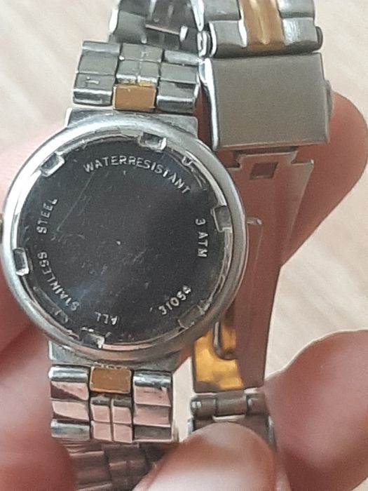 Ceas Bulova Quartz - Two-Tone,  Swiss Made vintage