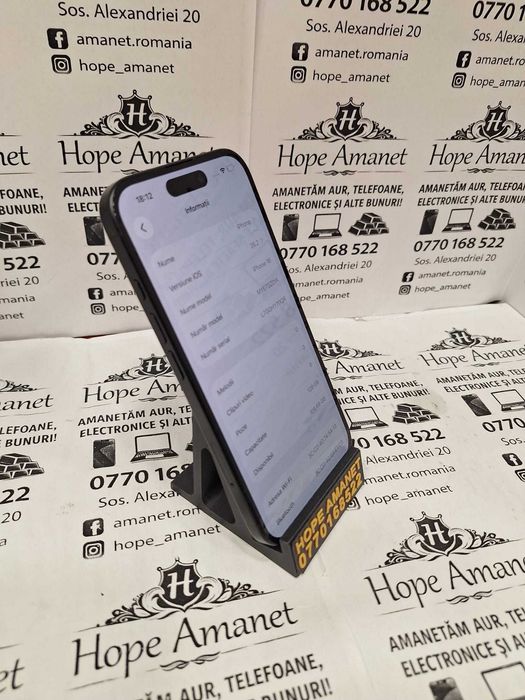 Hope Amanet P1/ iPhone 16 128 gb 100% #38965