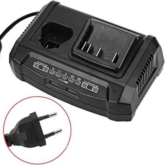 Зарядно устройство с два порта за литиево-йонни батерии  батерии