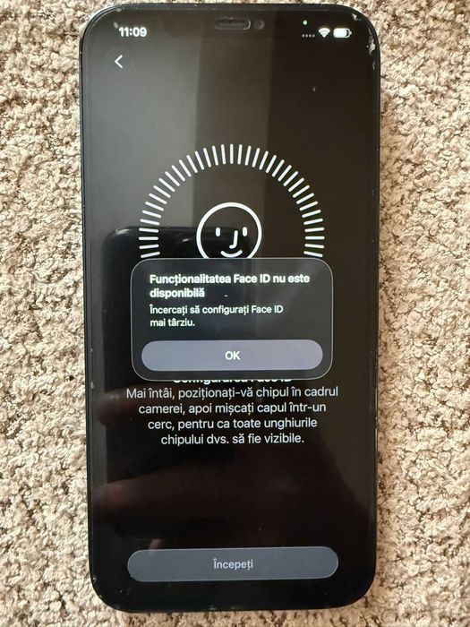 Iphone 12 ProMax, 256 GB, 84% Sanatate Baterie | Face ID Defect.