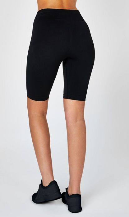 Дамски безшевни къси панталони USA Pro, 3 инча, черни, размер 6 (2X