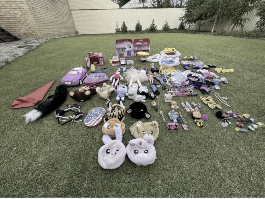 Игрушки все рабочие, целые