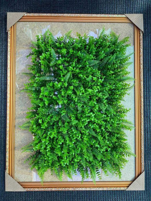 Зелёная декоративная стена - Озеленение кафе / офиса